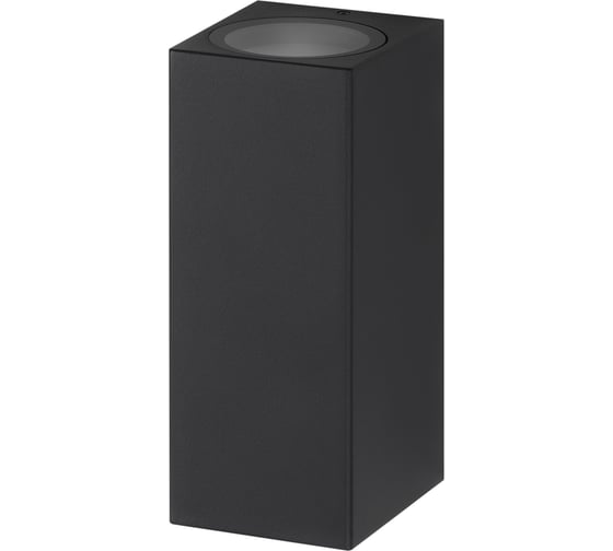 Изображение товара Декоративная подсветка ЭРА WL38 BK MR16/GU10 2 шт., черный, для интерьера, фасадов зданий, Б0054410