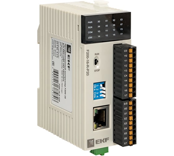 Изображение товара Программируемый контроллер EKF F200 16 в/в PRO-Logic PROxima F200-16-R-P20