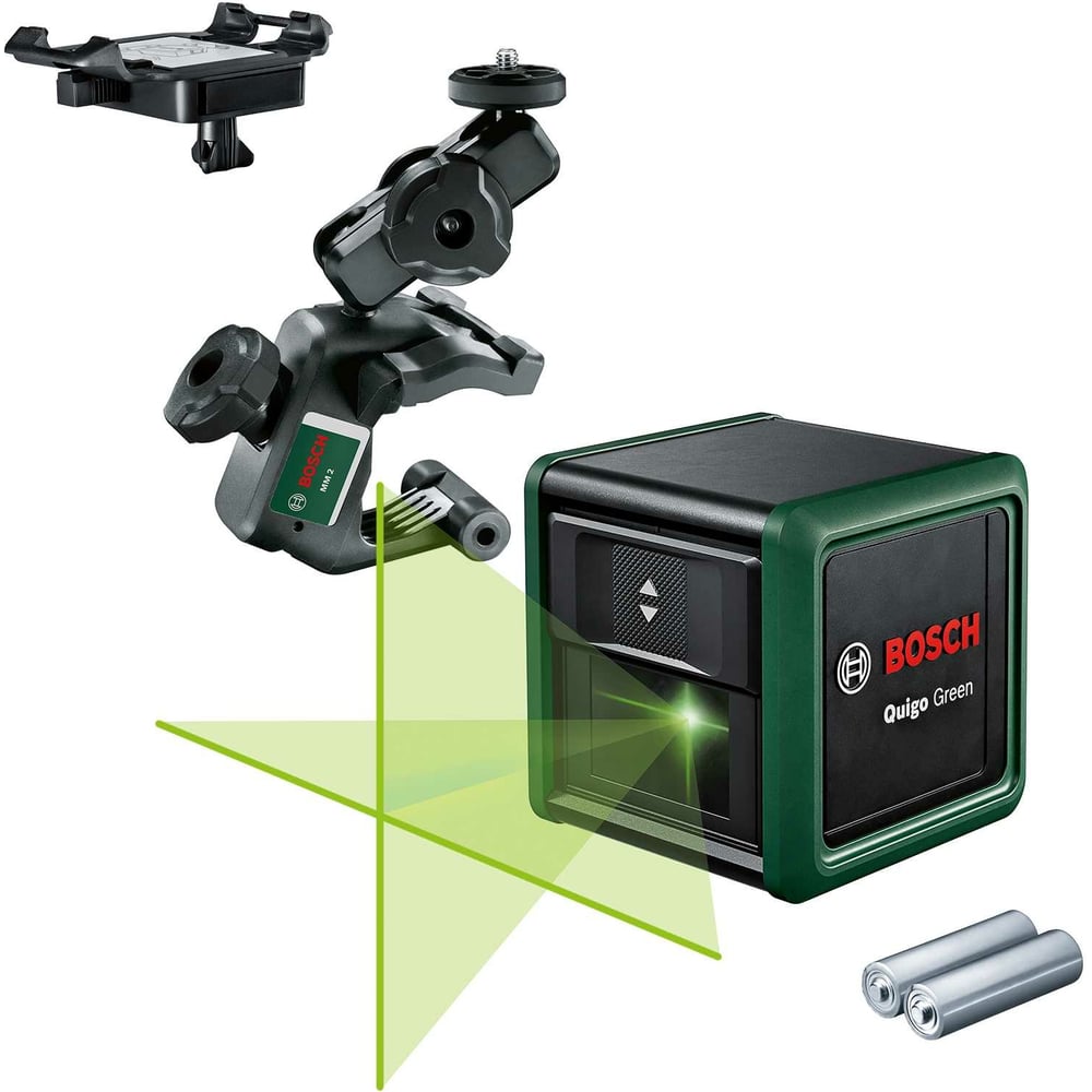 Лазерный нивелир Bosch Quigo Green + MM2 0603663C02