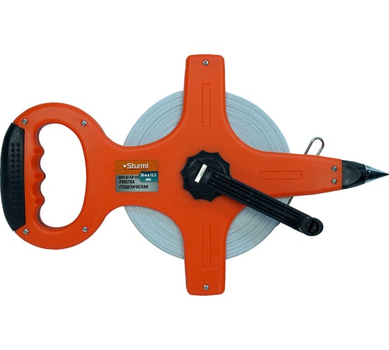 Изображение товара Геодезическая мерная лента 50 м Sturm 2010-07-GP-50