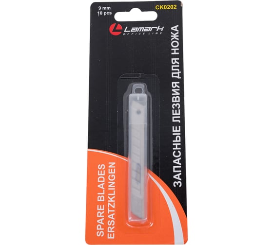 Изображение товара Лезвия запасные (24 уп. по 10 шт; 9 мм) LAMARK CK0202