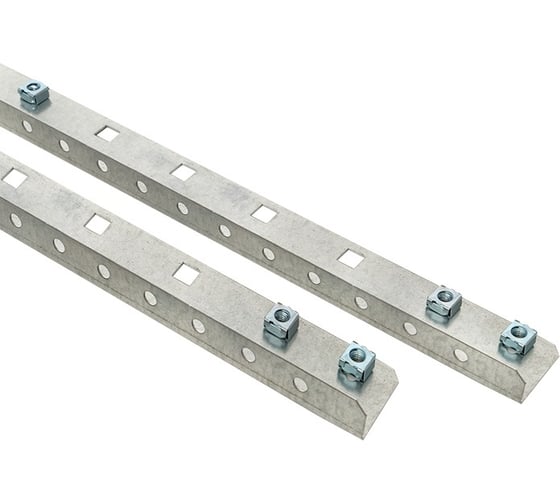 Изображение товара Комплект держателей пластронов EKF для ВРУ Unit высотой 1800 мм (2ш) PROxima mb-15-dp-18n