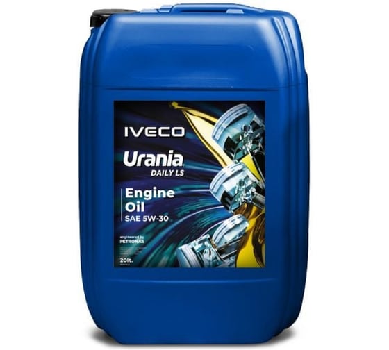 Изображение товара Моторное масло Petronas URANIA DAILY LS синтетическое, 5W30, 20 л 71521RH1EU