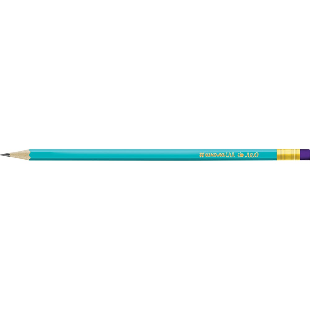 Чернографитный карандаш Лео карандаш чернографитный 2 0 мм happy graphix самолеты hв трёхгранный