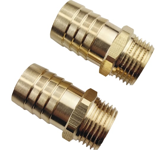 Изображение товара Штуцер для шлангов 1/2" НР х 20 мм, 2 шт HG 1649045