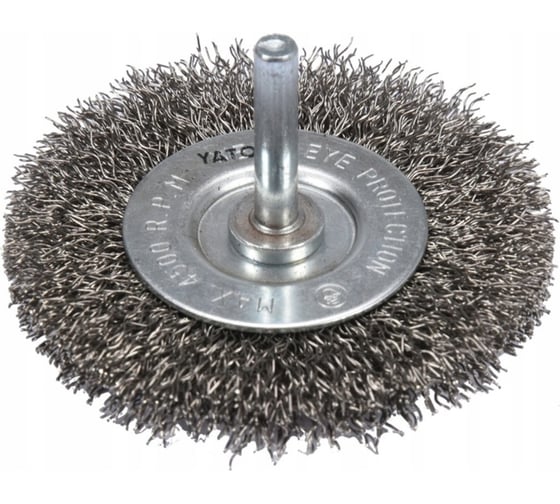 Изображение товара Щетка дисковая 75 мм, гофрированная проволока INOX YATO YT-47568