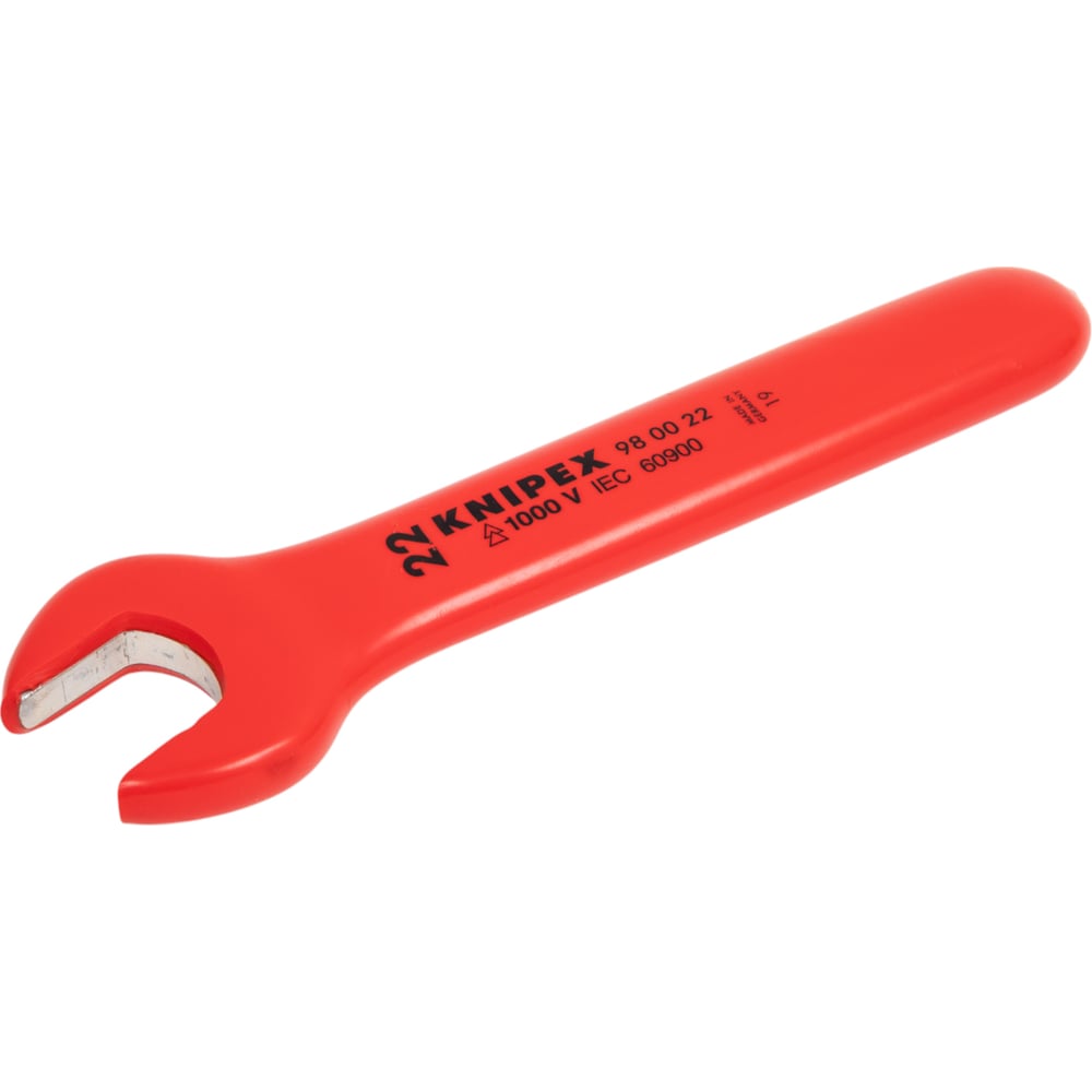 Изображение товара Рожковый ключ Knipex 22 мм длина 190 мм профессиональный инструмент