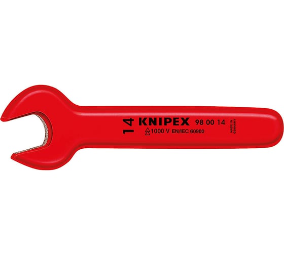 Изображение товара Рожковый ключ 1000 V 17 мм Knipex KN-980017
