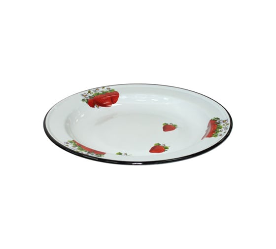 Изображение товара Блюдо СТАЛЬЭМАЛЬ Клубника садовая 2 л С0808*59 СП3429