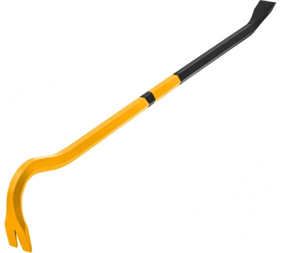 Изображение товара Лом-гвоздодер Denzel 600 мм, шестигранный 16 мм, окрашенный, сталь 65 25203