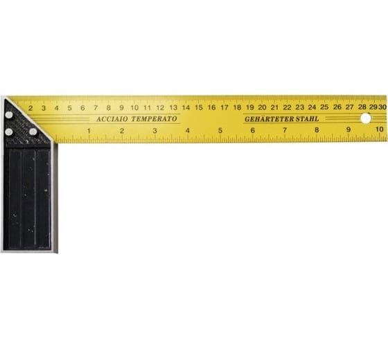 Изображение товара Столярный угольник EKOTOOLS металлический, 250 мм 6035125