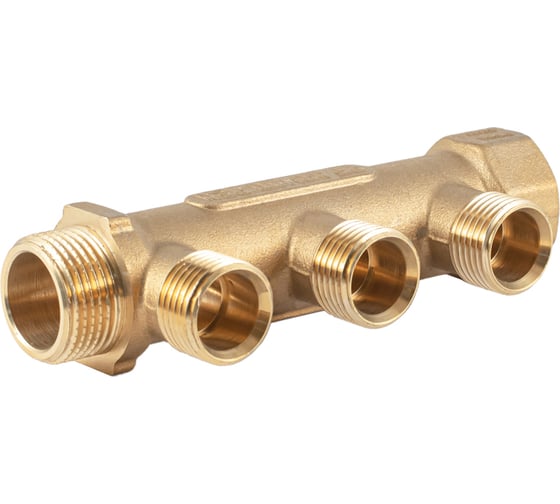 Изображение товара Коллектор латунный PROFACTOR в/н 3/4" х 3 вых 1/2"нар PF MF 262.3