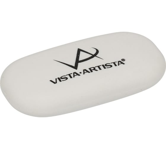 Изображение товара Овальный универсальный ластик Vista-Artista упаковка 24 шт 554855