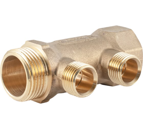 Изображение товара Коллектор латунный PROFACTOR в/н 1" х 2 вых 1/2" нар PF MF 263.2