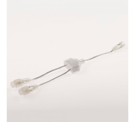 Изображение товара У-образный коннектор ЭРА ERAPS2R для низковольтных гирлянд, IP44, 30 см, 2 гнезда Б0051902