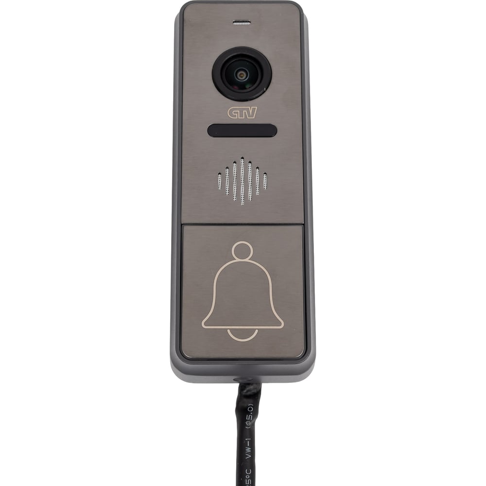 Изображение товара Вызывная панель AHD видеодомофона CTV D4004FHD графит 4100014