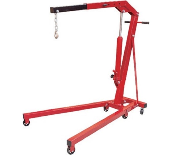 Изображение товара Гидравлический гаражный складной кран Torin максимальная грузоподъемность 1 т, 2 места T31002X-GS