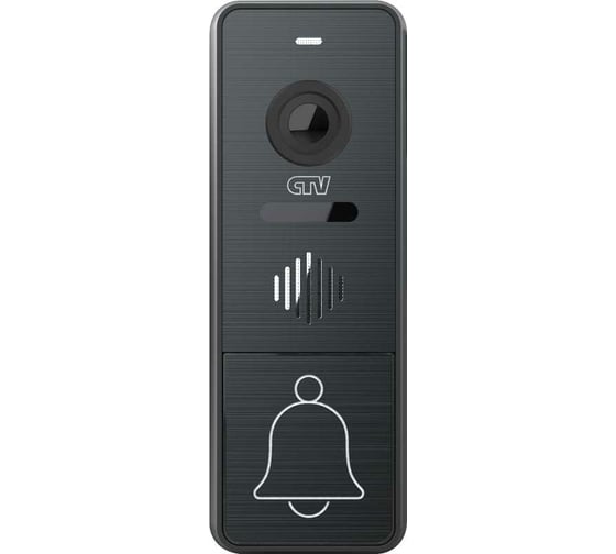 Изображение товара Вызывная мультиформатная панель видеодомофона CTV -D4005 графит 4100000