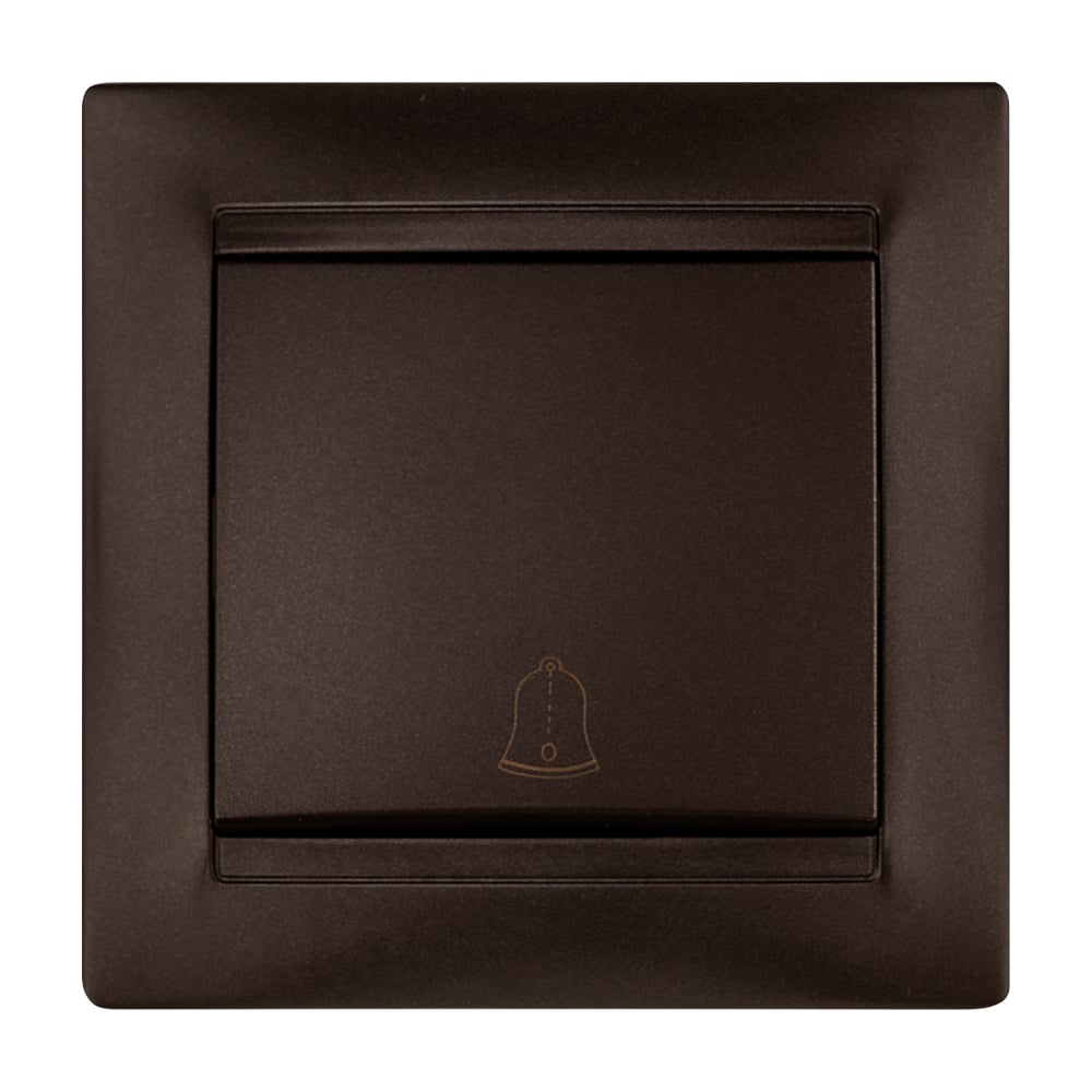 Изображение товара Звонковая кнопка TDM ELECTRIC 6А Шоколад SQ1815-0508