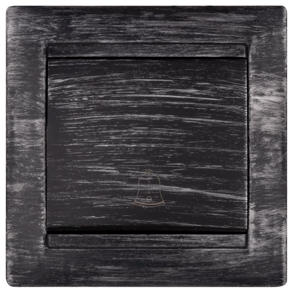 Изображение товара Звонковая кнопка TDM ELECTRIC 6А старинное серебро для внутренней установки