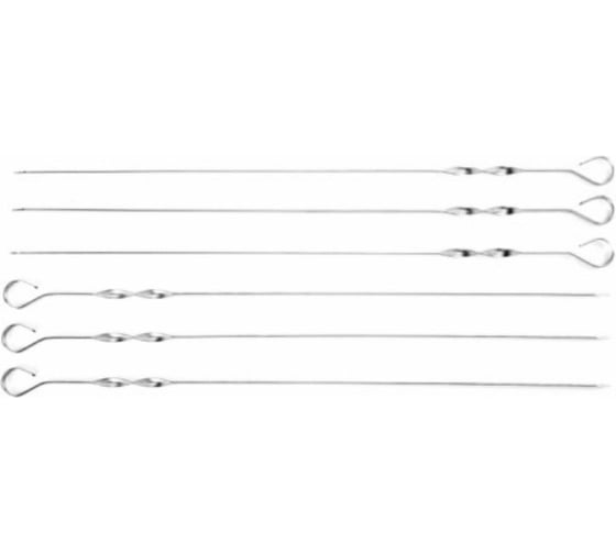 Изображение товара Плоские шампуры KRAFTOOL EXPERT 600 мм, 2 мм, 6 шт. 68331-60-H6