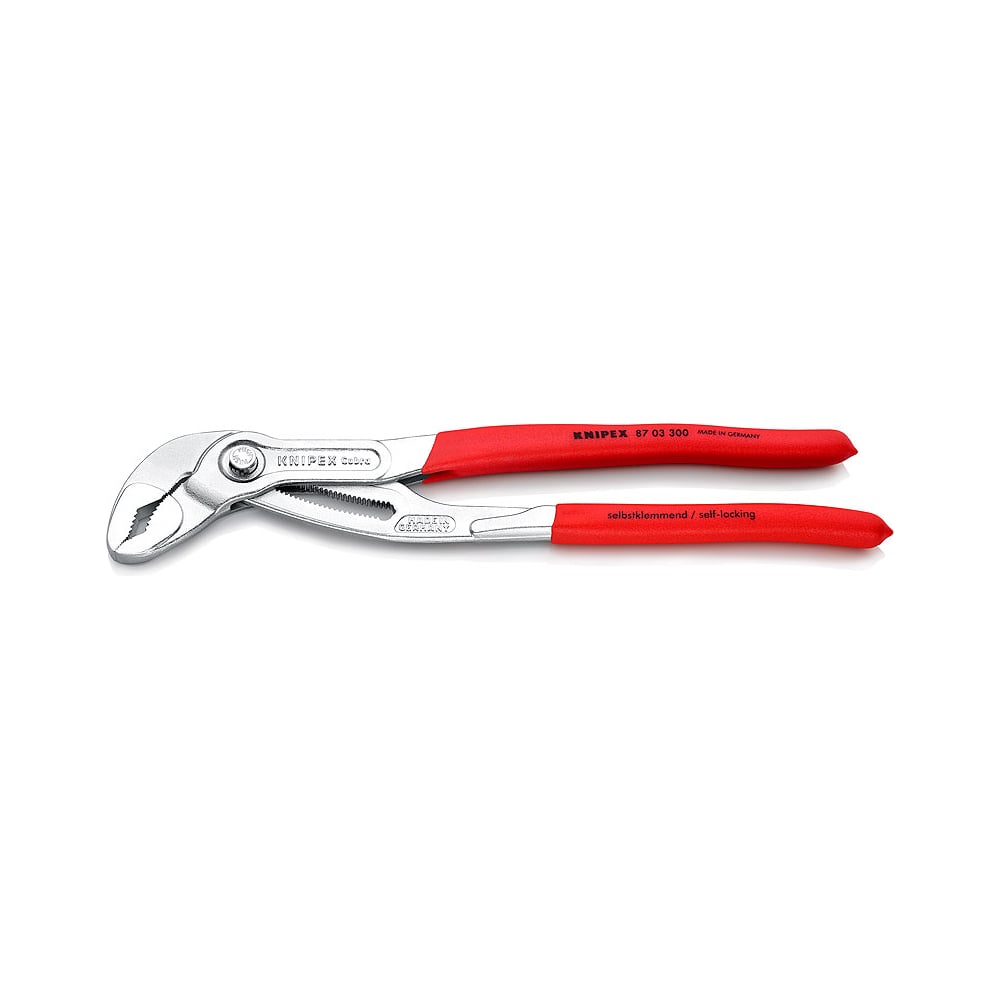 Изображение товара Переставные клещи Knipex Kobra KN-8703300SB 300 мм для монтажа и электромонтажных работ