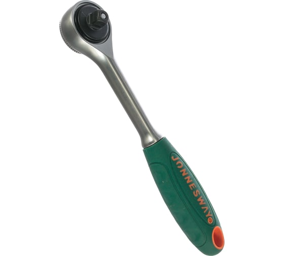 Изображение товара Рукоятка трещоточная 1/4д.DR, 72 зубца, 135 мм Jonnesway R3502