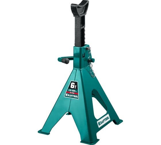 Изображение товара Страховочная усиленная подставка со штифтом KRAFTOOL S-PIN 6 т, 415-605 мм 43465-6