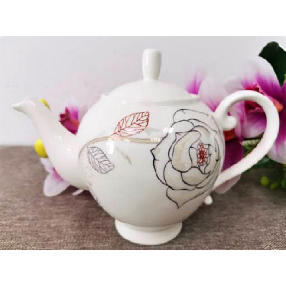 Заварочный чайник Bikson чайник заварочный керамика 0 85 л billibarri old clay 500 260 розовый
