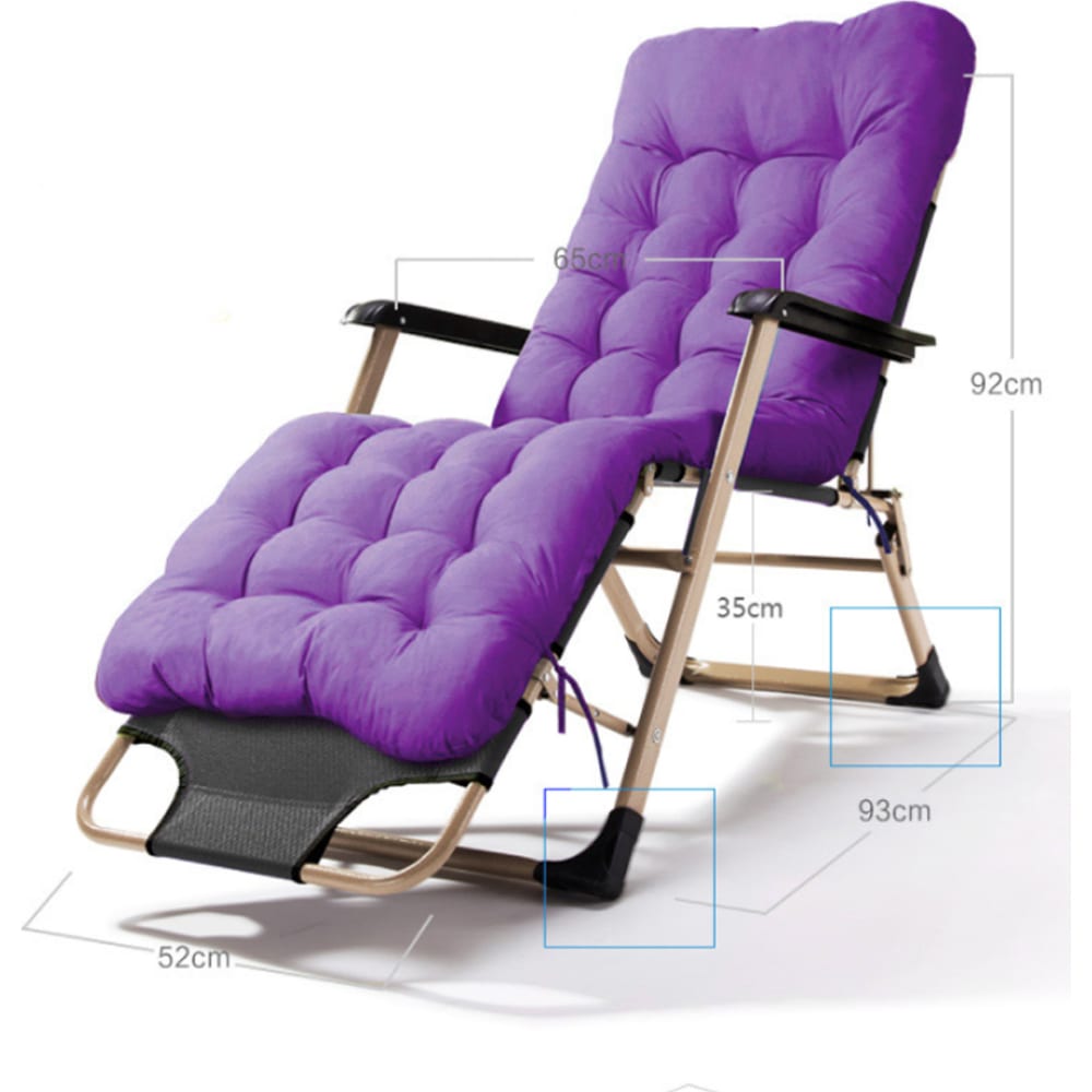 фото Складное кресло-шезлонг для дачи и сада urm