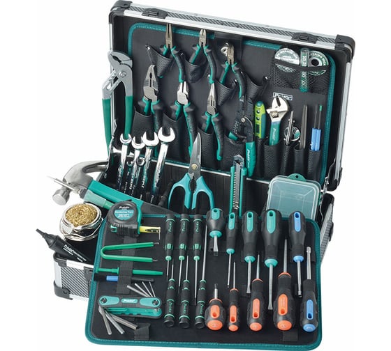 Изображение товара Универсальный набор инструментов для электроники Pro'sKit PK-1700NB (аналог 1PK-1700NB) С00040170