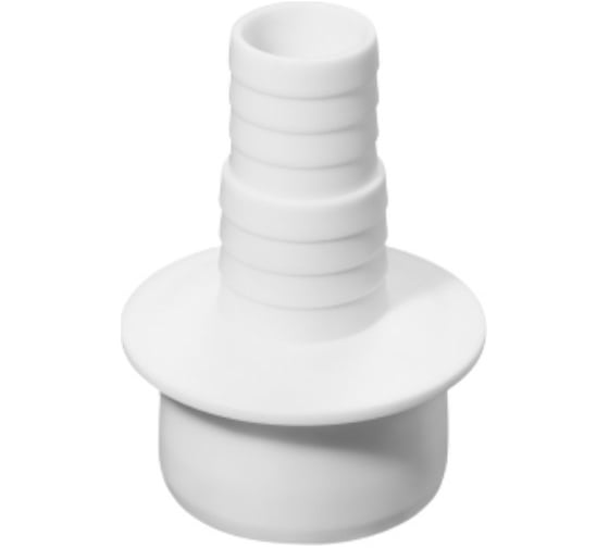 Изображение товара Переходник для подключения сливного шланга Профитт 20x23x40, белый 2225974