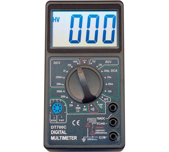 Изображение товара Цифровой мультиметр WHDZ DT700C