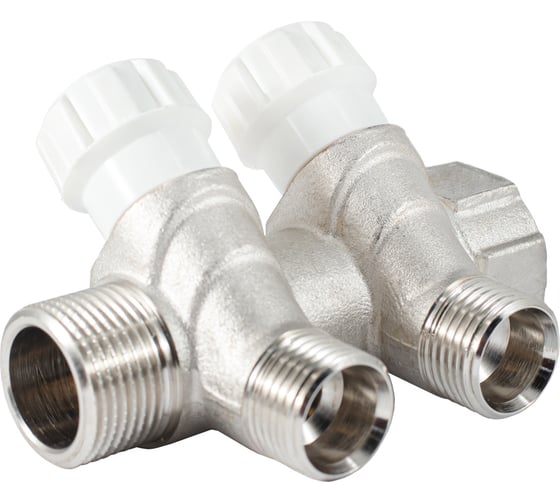 Изображение товара Коллектор с регулировочными вентилями PROFACTOR в/н 3/4" х 2 вых 1/2"нар  PF MV 268.2