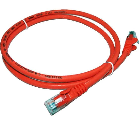 Изображение товара Патч-корд LANMASTER RJ45 - RJ45, 4 пары, UTP, категория 6, 3 м, оранжевый, LSZH, LAN6-45-45-3.0-LSZH