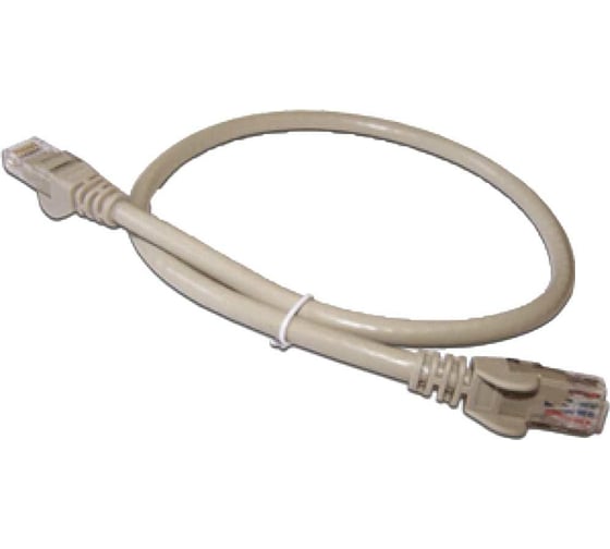 Изображение товара Патч-корд LANMASTER RJ45 - RJ45, 4 пары, UTP, категория 6, 3 м, серый, LAN6-45-45-3.0-GY