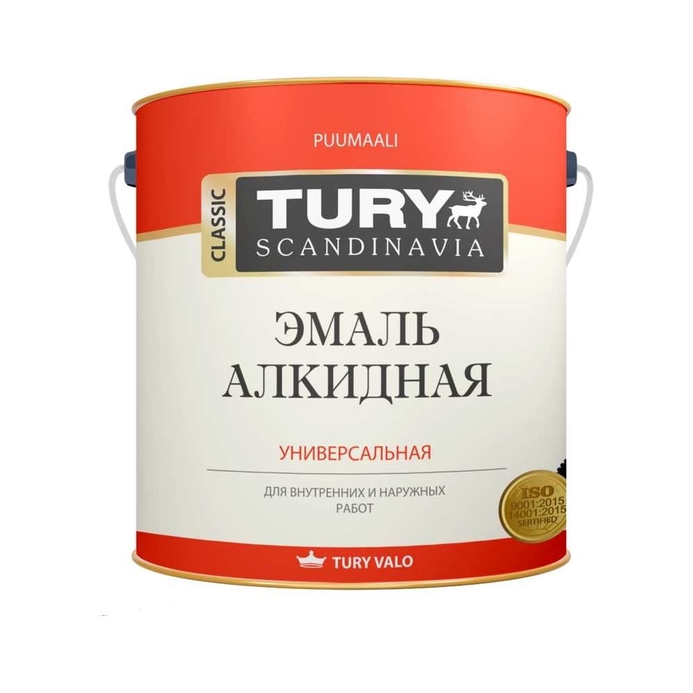Алкидная эмаль TURY ПФ-115 20009633