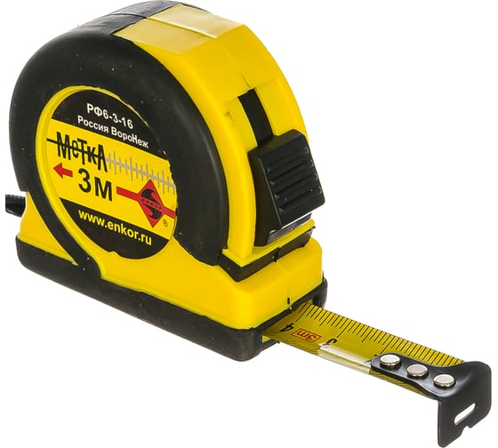 Изображение товара Рулетка Энкор Метка 3м 10105