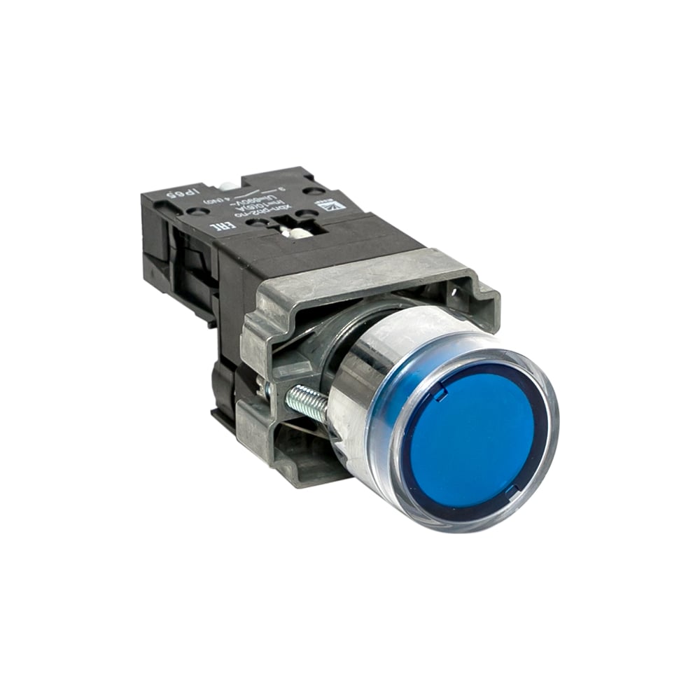 Изображение товара Кнопка EKF BA61 с подсветкой 230В синяя IP65 PROxima