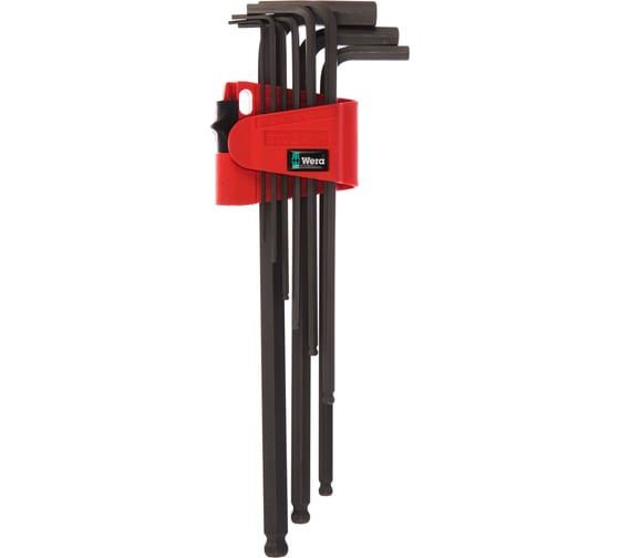 Изображение товара Набор Г-образных ключей с шариком Wera WE-022086