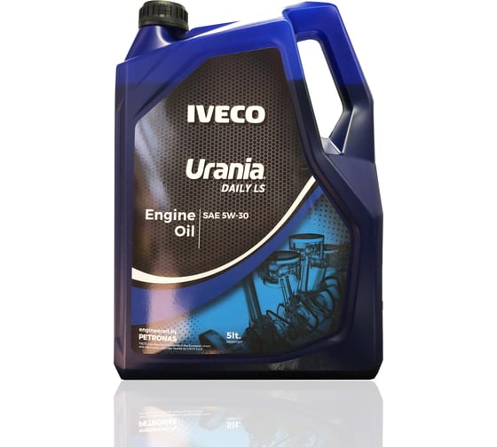 Изображение товара Моторное масло Petronas URANIA DAILY LS синтетическое, 5W30, 5 л 71521MH2EU