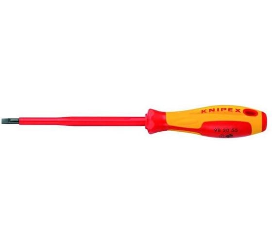Изображение товара Отвертка для винтов со шлицевой головкой KNIPEX KN-982035