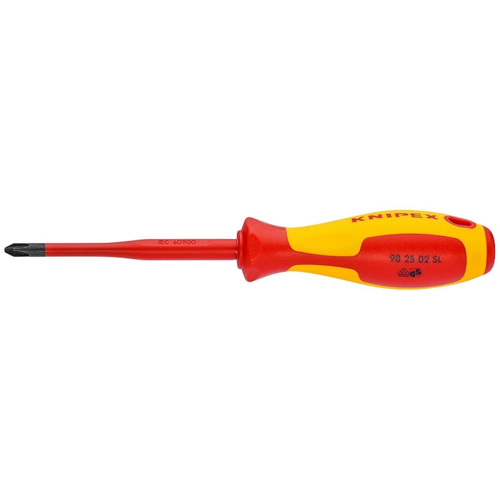 фото Крестообразная отвертка knipex пози 1000 v kn-982502sl