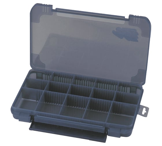 Изображение товара MEIHO Коробка рыболов.  Versus VS-3043ND-2 Black 356x230x50 VS-3043ND-2-B