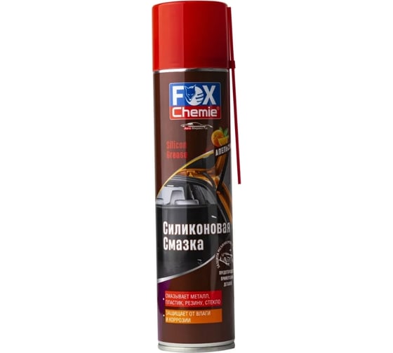 Изображение товара Силиконовая смазка Fox Chemie с ароматом апельсина 0,4л LMF56