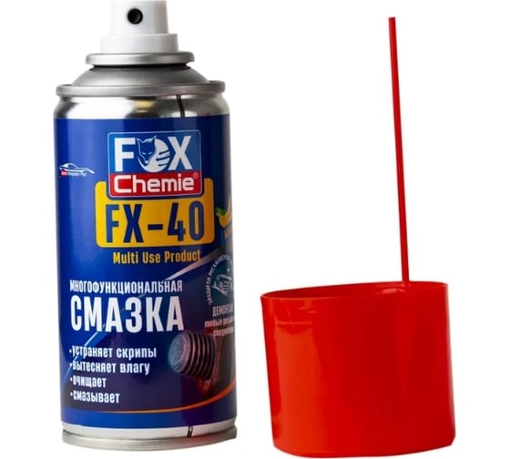 Изображение товара Многофункциональная смазка Fox Chemie FX-40 с ароматом банана, 0.21 л LMF64