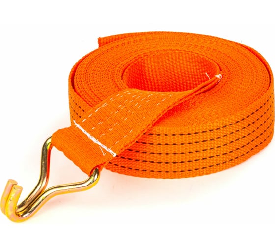 Изображение товара Лента ремня крепления груза с крюком TopAuto 2/4 т, 6 м Л6К2