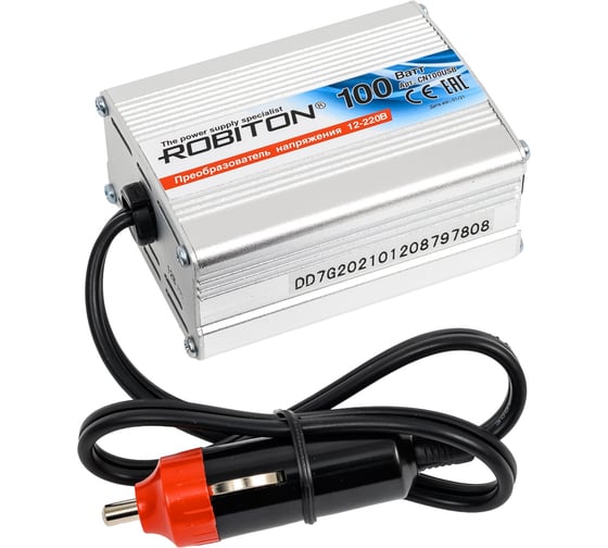 Изображение товара Инвертор CN100USB 100W Robiton 15833