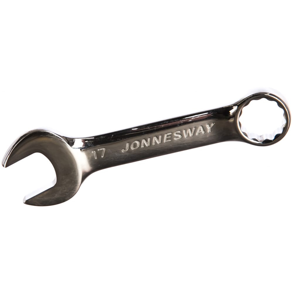 фото Комбинированный короткий ключ jonnesway 17 мм w53117