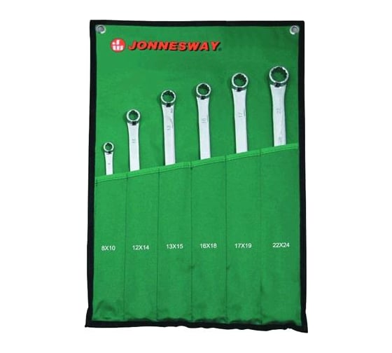 Изображение товара Набор накидных ключей EXTRA LONG Jonnesway W61106S